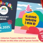 Kindertheater "Kleine Wesen und ein Ei" ab 2,5 Jahre