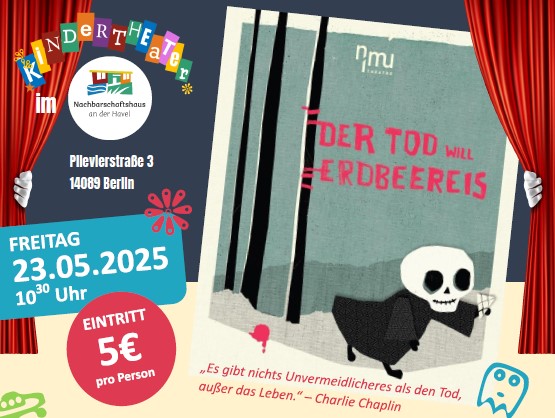 Kindertheater "Der Tod will Erdeereis" ab 4 Jahren