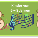 Kindertanzen für Kinder von 6-8 Jahren - ohne Begleitung